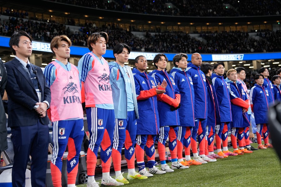 イングランド、スコットランドと対戦する日本代表【写真：増田美咲】