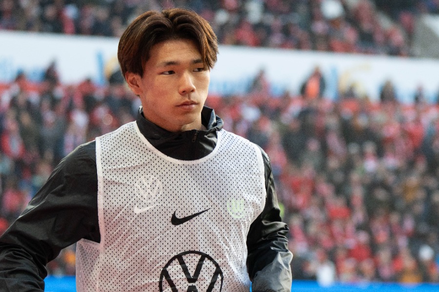 日本代表に初招集された塩貝健人【写真：菅原敬太】