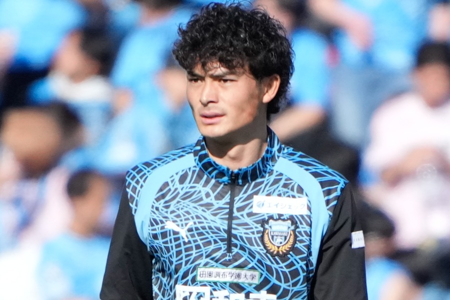 川崎の谷口栄斗【写真：増田美咲】