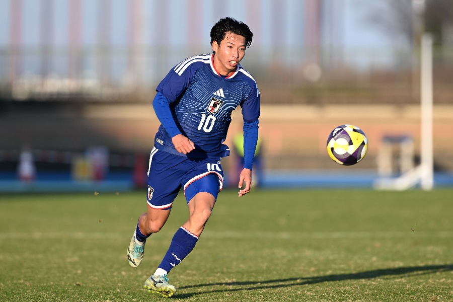 U-21日本代表に選出された古谷柊介【写真：徳原隆元】