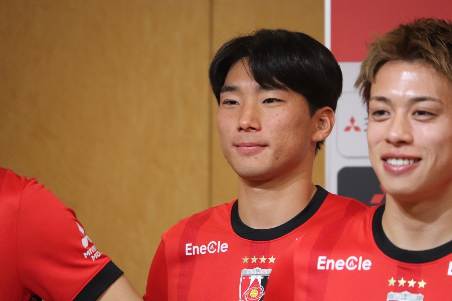 浦和の植木颯【写真：轡田哲朗】