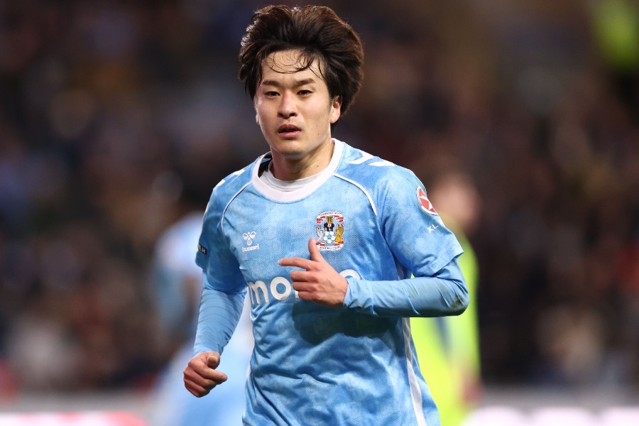 コベントリー・シティの坂元達裕【写真:REX/アフロ】