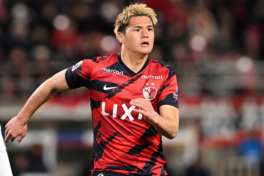 鹿島の関川郁万【写真:徳原隆元】