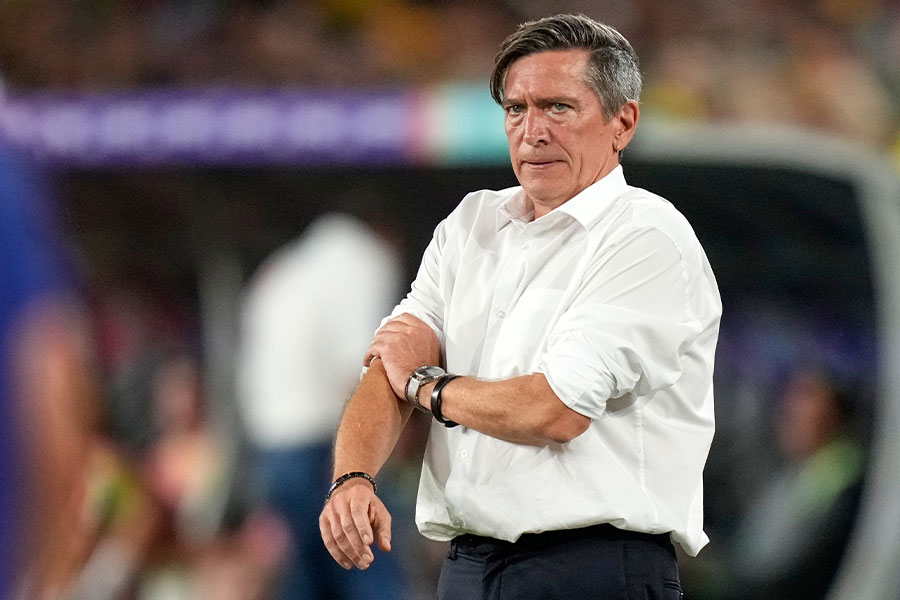 なでしこジャパンのニルス・ニールセン監督【写真:AP / アフロ】