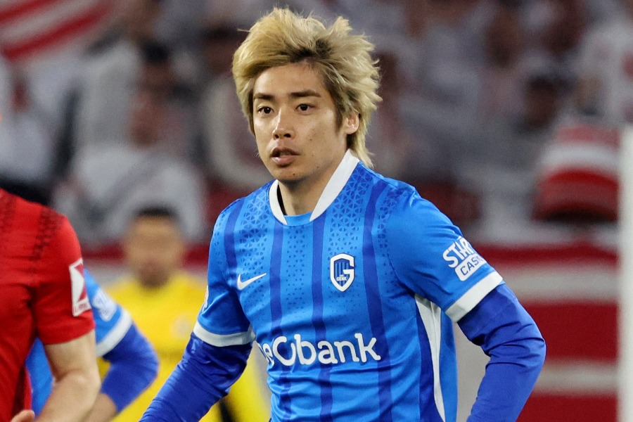 KRCヘンクの伊藤純也【写真：ロイター】