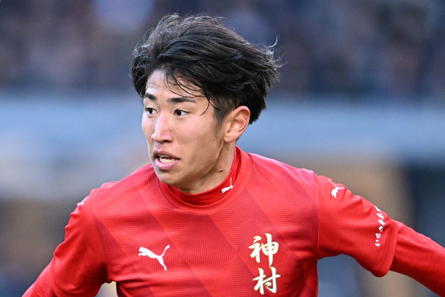 国士舘大入学予定の神村学園高FW倉中悠駕【写真：徳原隆元】