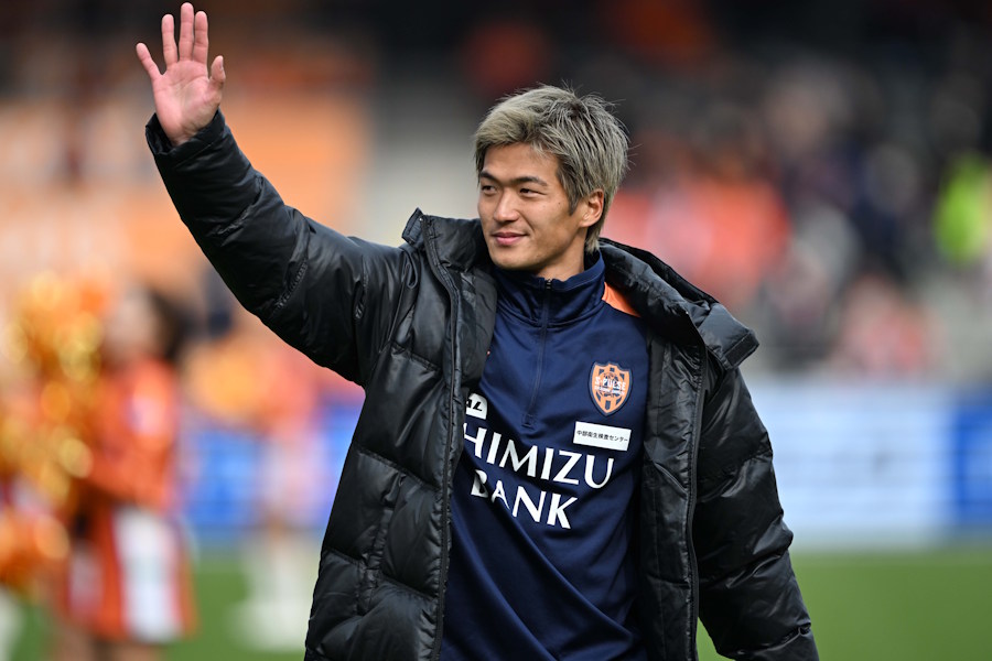 清水の北川航也【写真：徳原隆元】