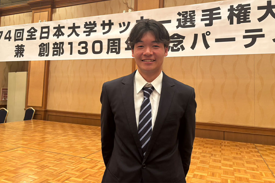 筑波大学の小林俊瑛【写真：安藤隆人】