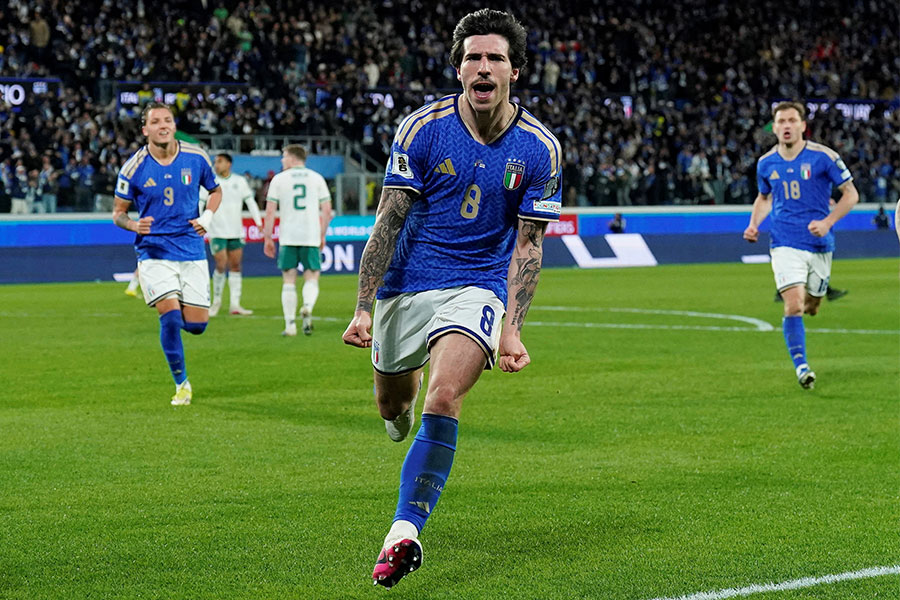 サンドロ・トナーリが1ゴール1アシスト【写真：ロイター】