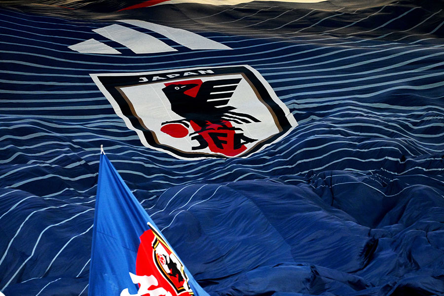 日本代表の新ユニフォームに海外も注目【写真：徳原隆元】