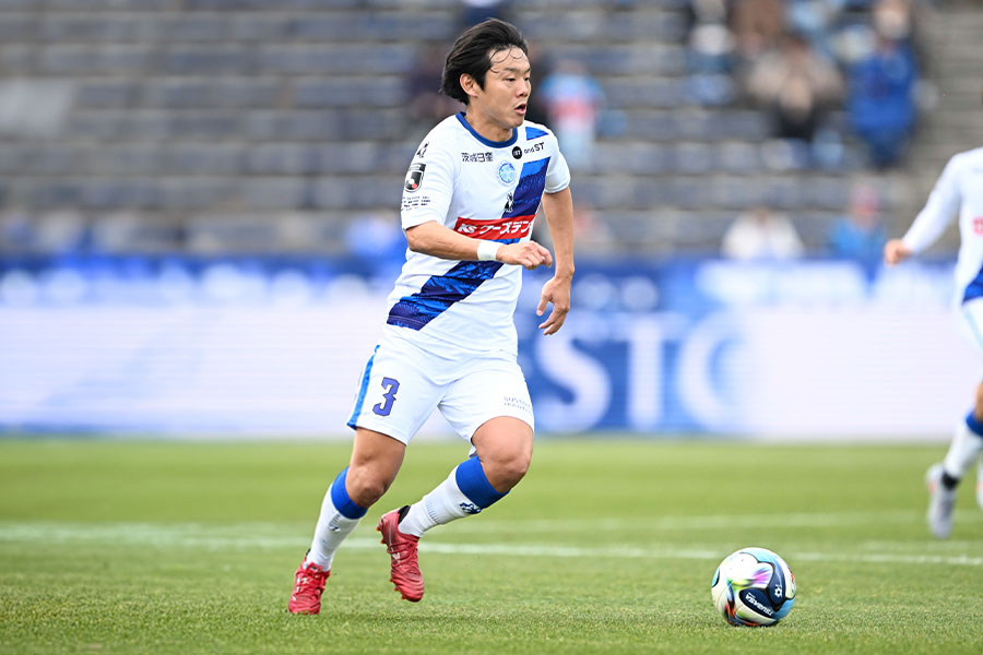 水戸で活躍する大崎航詩【写真：徳原隆元】