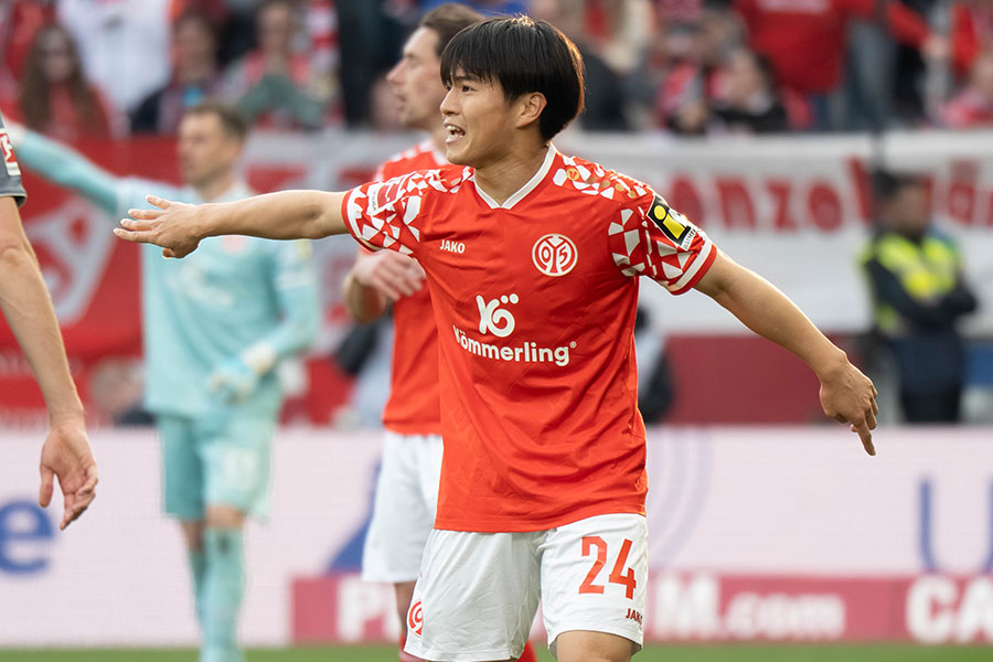 川﨑颯太の完全移籍が決定した【写真：菅原敬太】