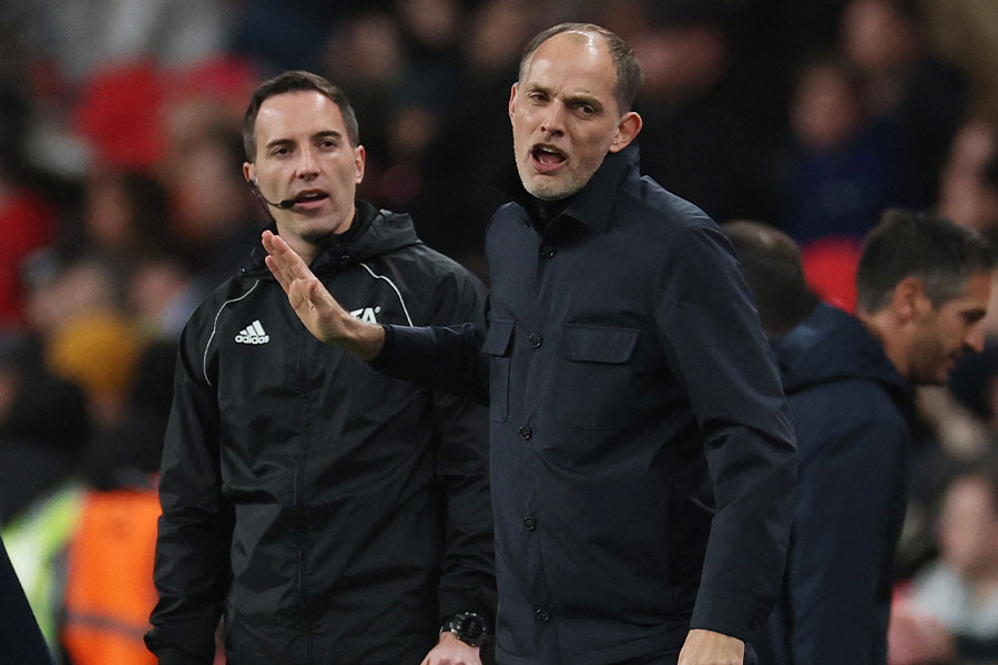 イングランド代表のトーマス・トゥヘル監督【写真:ロイター】