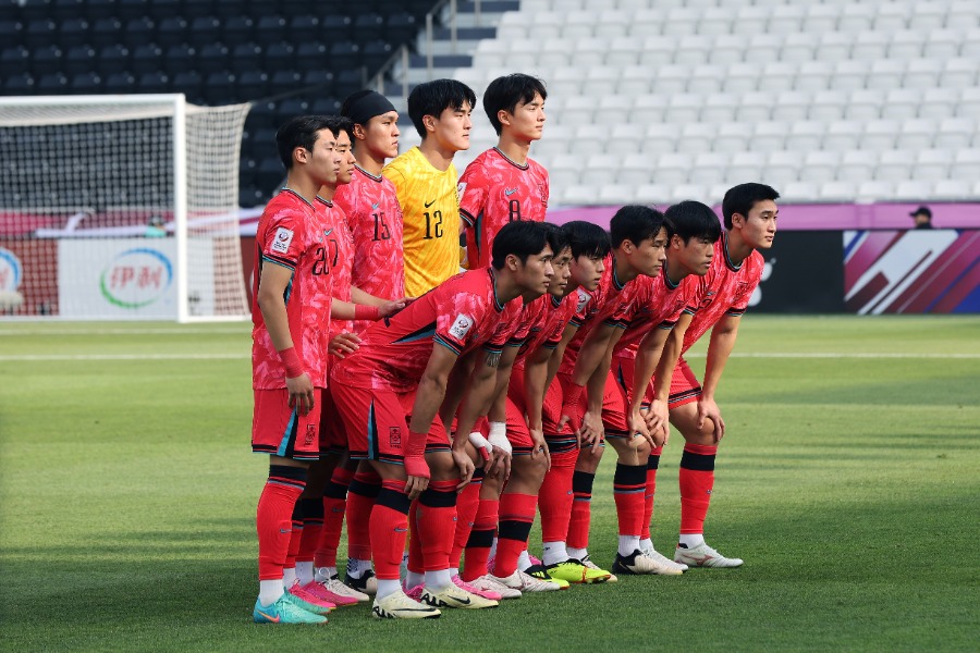 2024年に開催されたAFC U-23アジアカップに出場したU-23韓国代表【写真：新井賢一/アフロ】