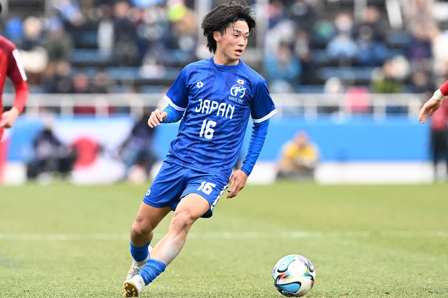 東洋大に進学する尚志高の臼井蒼悟【写真：徳原隆元】