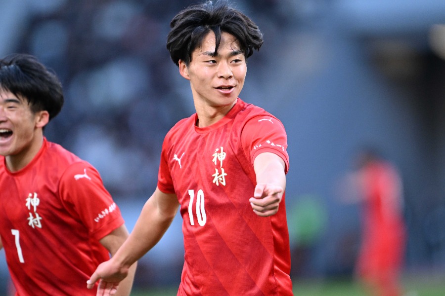 東洋大に進学する神村学園高の佐々木悠太【写真：徳原隆元】