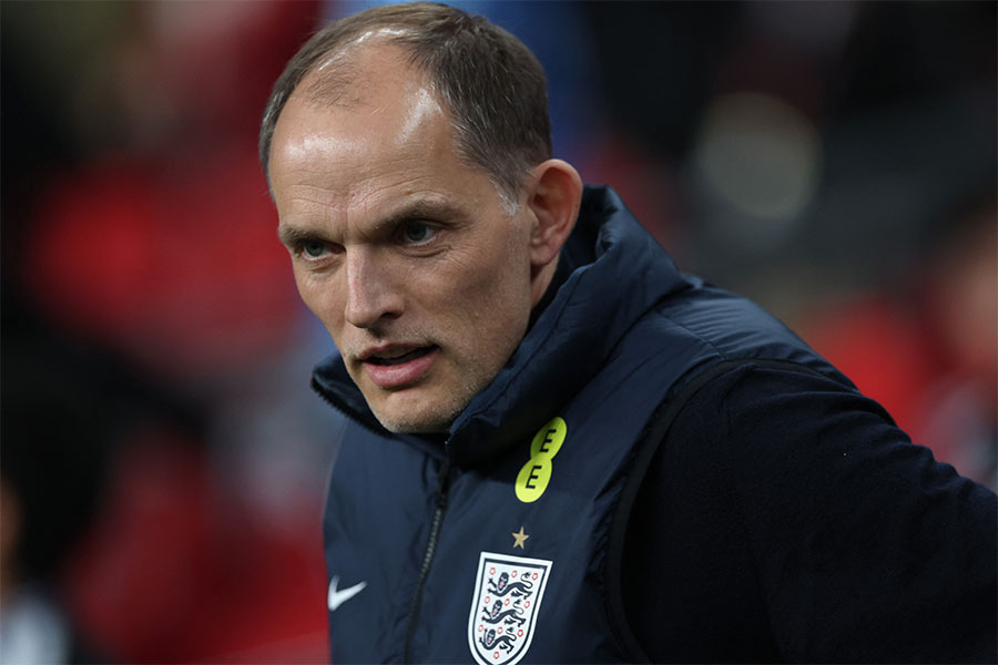 イングランド代表のトーマス・トゥヘル監督【写真：ロイター】