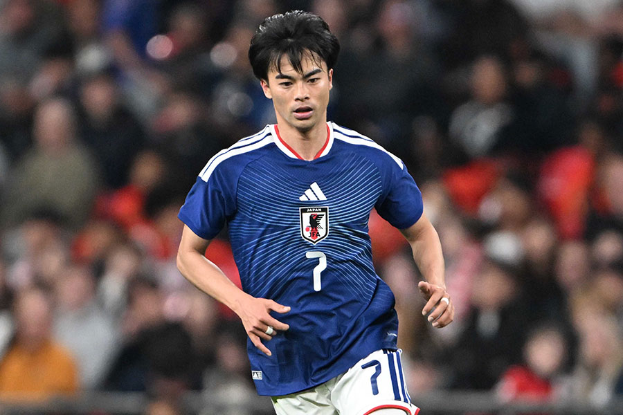 日本代表の三笘薫【写真：徳原隆元】