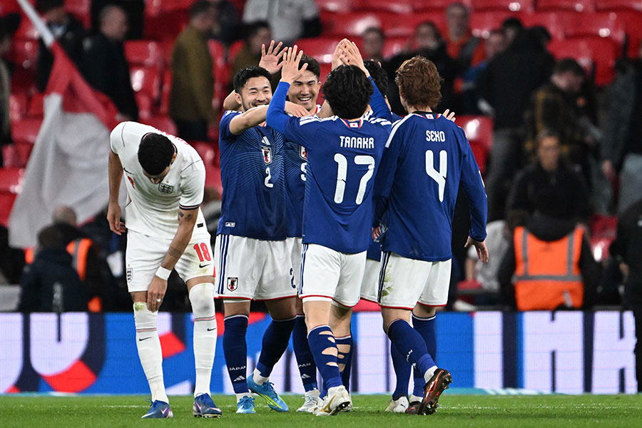 アイスランド戦の日本代表先発メンバーが発表された【写真：徳原隆元】