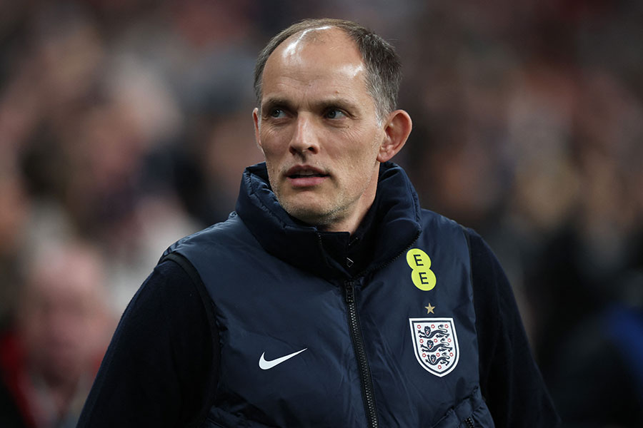 イングランド代表のトーマス・トゥヘル監督【写真：ロイター】