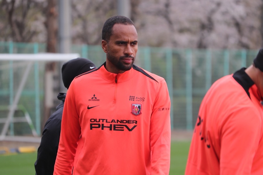 浦和のイサーク・キーセ・テリン【写真：轡田哲朗】