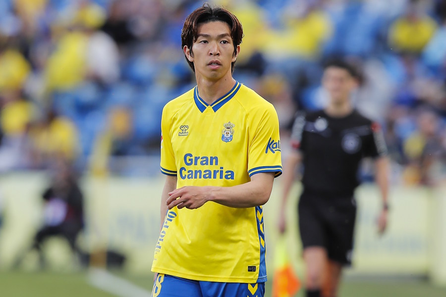 ラス・パルスマスの宮代大聖【写真：(C) La Liga】