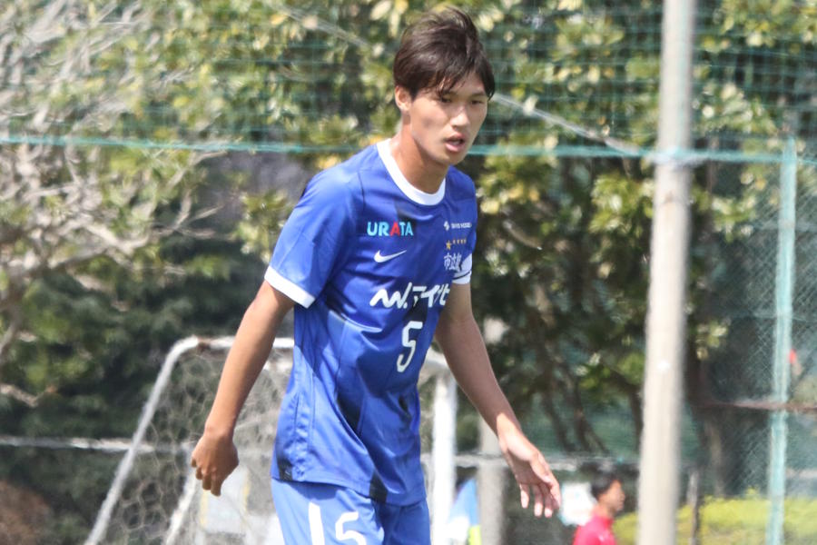 市立船橋の篠崎健人【写真：安藤隆人】