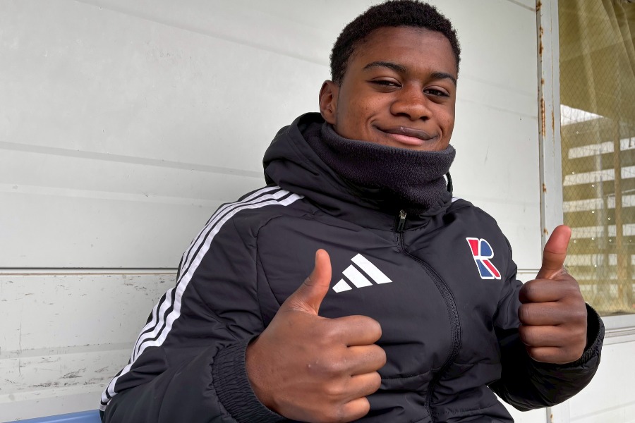 流通経済大柏高の大泉未来【写真：安藤隆人】