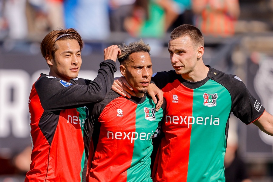 オランダ1部を戦うNEC【写真：アフロ】
