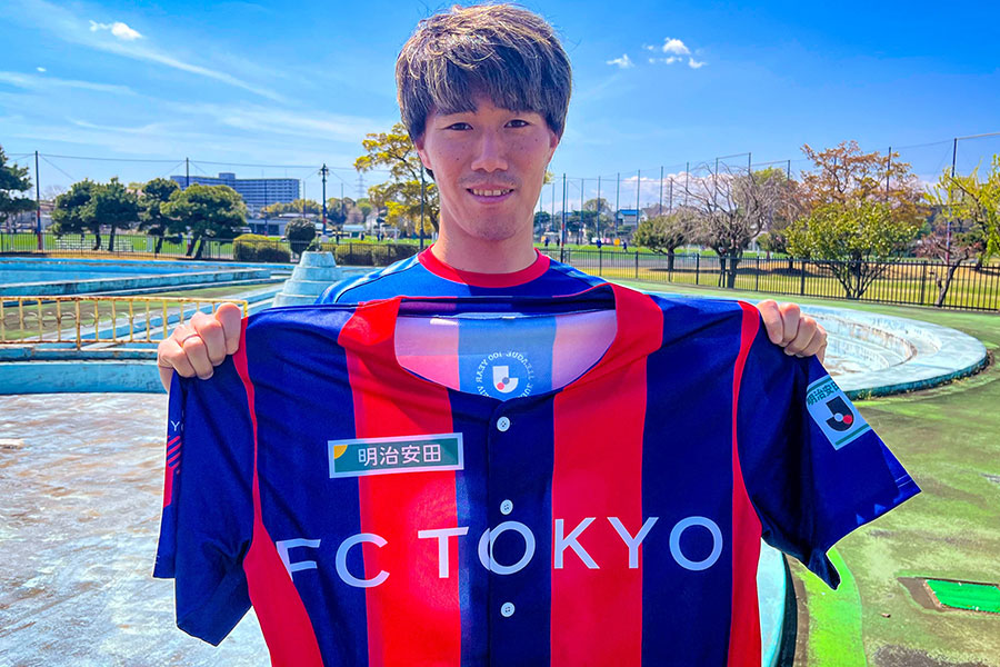 遠藤渓太が町田との連戦に向けて意気込んだ【写真：(C) FC TOKYO】
