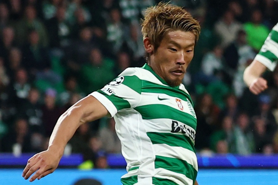 スポルティングの守田英正【写真：ロイター】