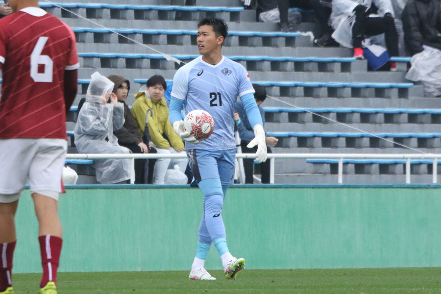早稲田大学の海本慶太朗【写真:安藤隆人】