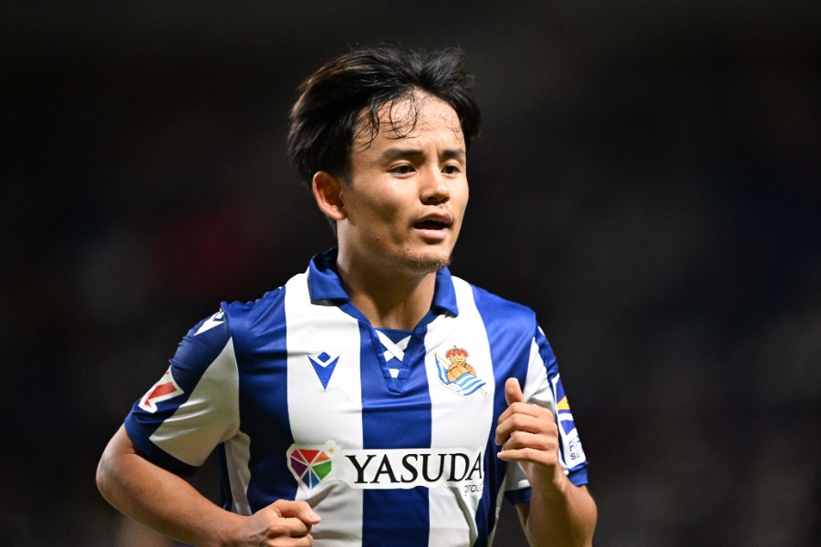 レアル・ソシエダの久保建英【写真：徳原隆元】