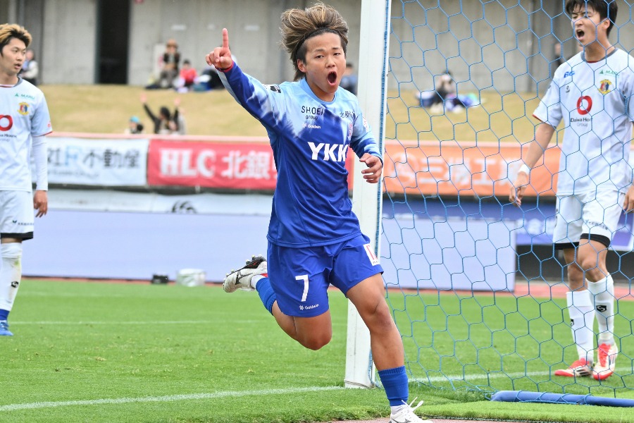 富山の亀田歩夢【写真：Getty Images】