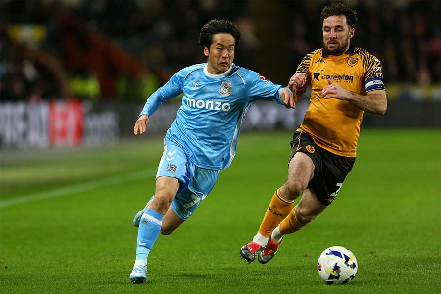 コベントリー・シティの坂元達裕【写真：REX/アフロ】