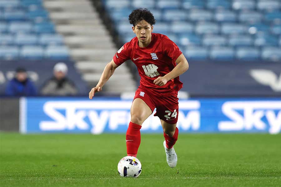 バーミンガム・シティの岩田智輝【写真：REX/アフロ】