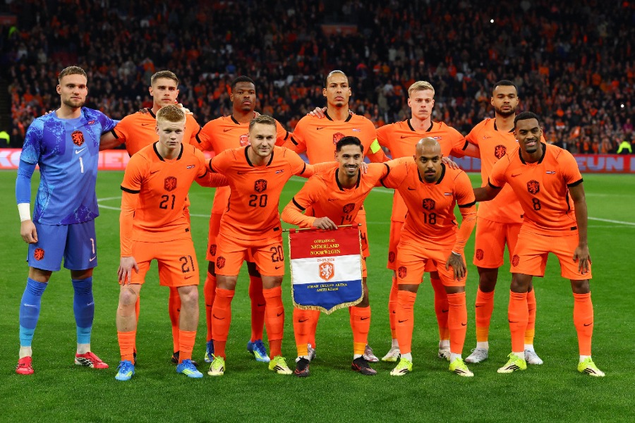 北中米W杯で森保ジャパンと対戦するオランダ代表【写真：ロイター】