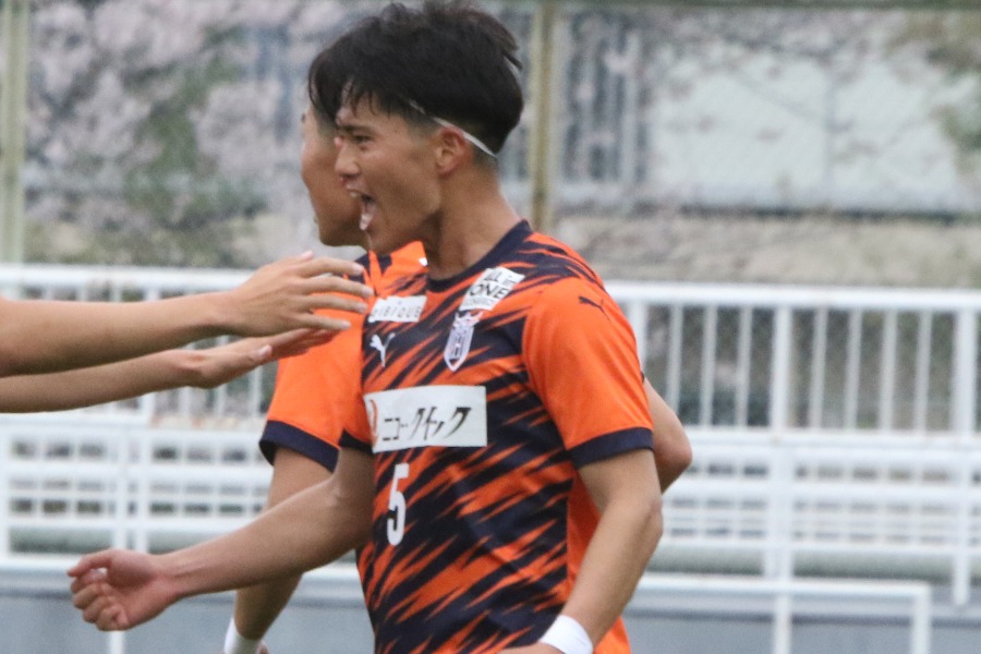 法政大の根津元輝【写真：安藤隆人】