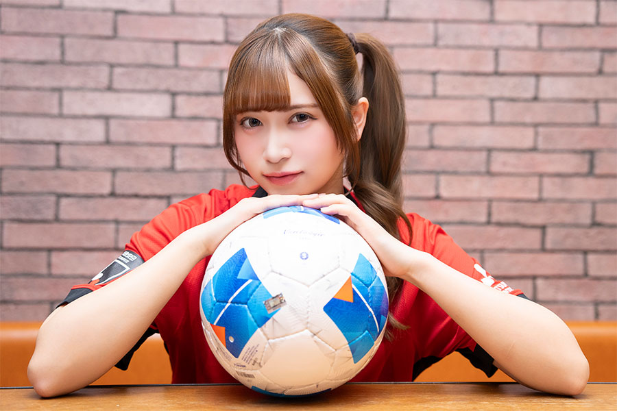 好きなポジションはボランチとセンターバック【写真：増田美咲】