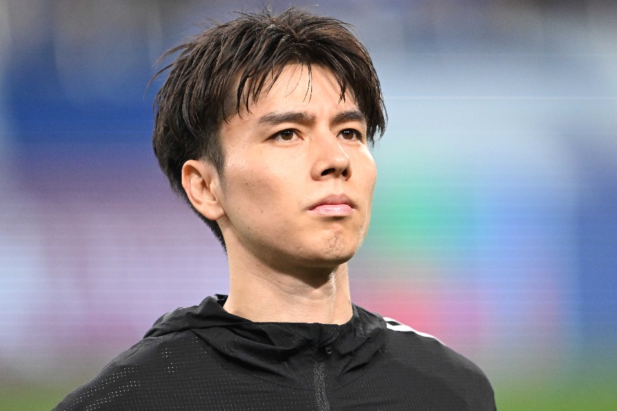 リーズ・ユナイテッドの日本代表MF田中碧【写真:徳原隆元】