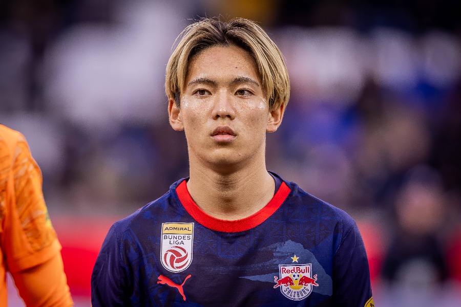 RBザルツブルクの北野颯太【写真：アフロ】