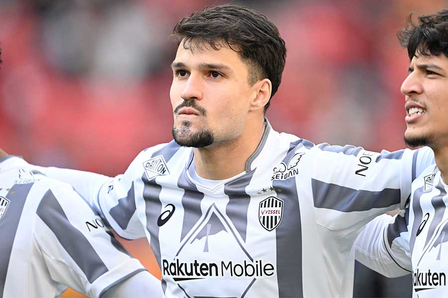 ヴィッセル神戸のマテウス・トゥーレル【写真:徳原隆元】