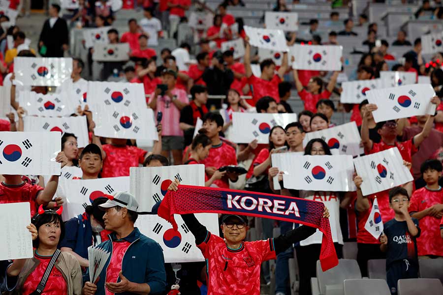 U-20女子韓国代表は北朝鮮に敗戦 【写真：ロイター/アフロ】