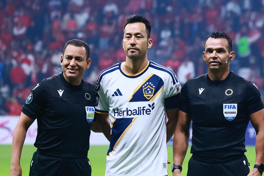 LAギャラクシーの吉田麻也【写真:ロイター】