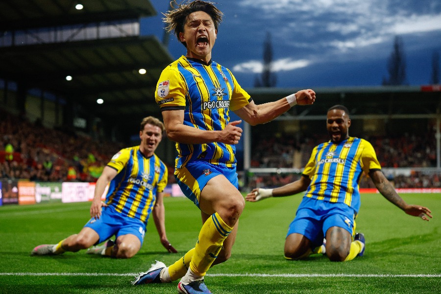 サウサンプトンの松木玖生【写真：アフロ】