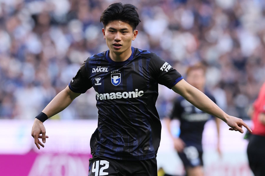 G大阪の南野遥海【写真：柳瀬心祐】