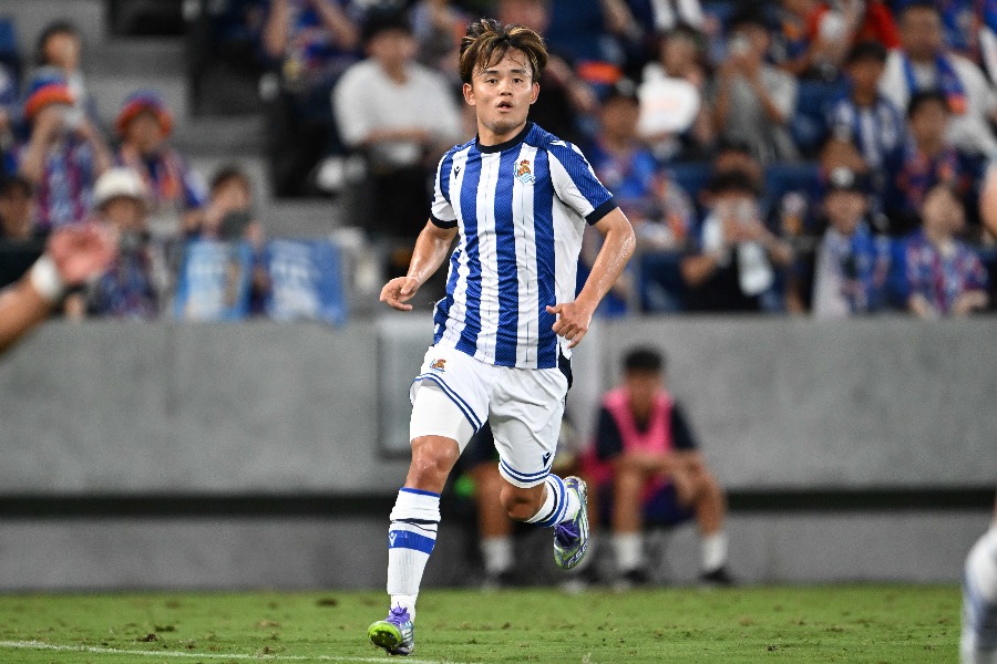 レアル・ソシエダの久保建英【写真：徳原隆元】