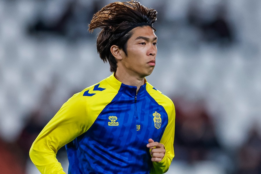 ラス・パルマスの宮代大聖【写真：(C) La Liga】