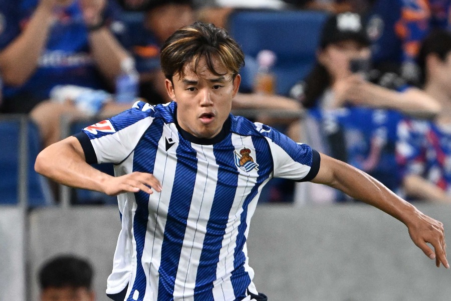 レアル・ソシエダの久保建英【写真：徳原隆元】