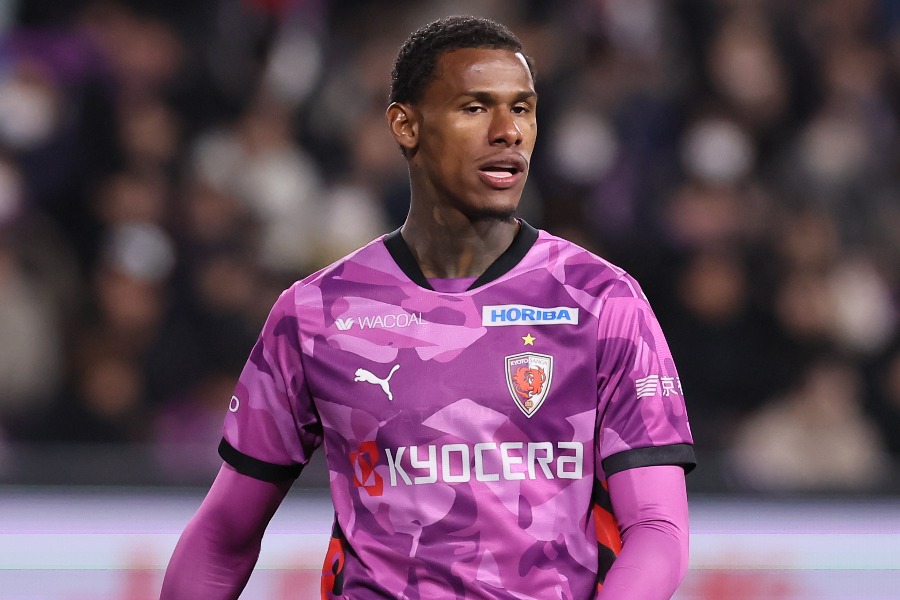 京都のジョアン・ペドロ【写真：柳瀬心祐】